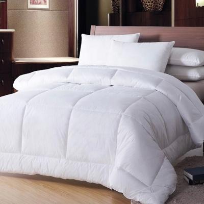 China Season Eco-Friendly Comforter Machine Washable White Fully Down Insert Comforter Quilt or Alternative Quilted Comforter Comforter For Queen Size for sale