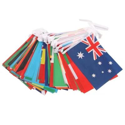 China Healthcare institute customized 2022 world cup flags from TOURISTA manufacturer can be used for interior decoration. for sale