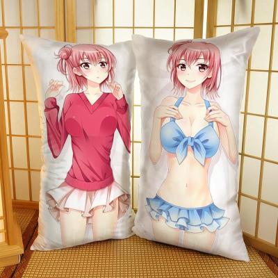 China Viable Buy Dakimakura My Teen Romantic Plain 100% Polyester Eco-Friendly Hotel Printed NON-TOXIC Comedy Knitted Yui 40*70cm for sale