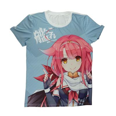 China Custom Kantai Viable Collection T-shirt Anime Print T-Shirt for sale