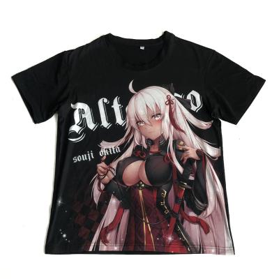 China Viable FGO Okida Change Custom Anime Print T-Shirt for sale