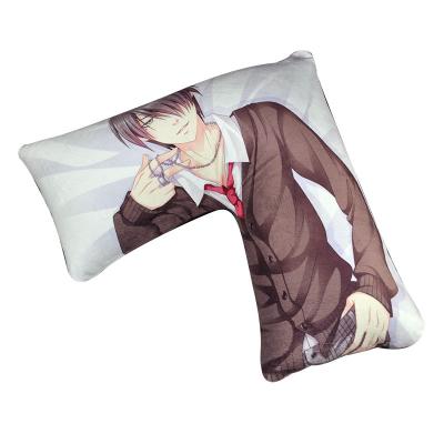 China 100% Custom Made Friend L-Shape EB Cover Pillow Cover Pillow Body Anime Anime Plain Plain Printed Nonwoven, Hotel Home, CN; HUB PLL001 for sale