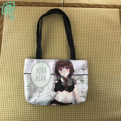 China Custom Printed TOGGING BAG New Products Anime Shopping Bag Zipper Tote Bag Gift Item for sale