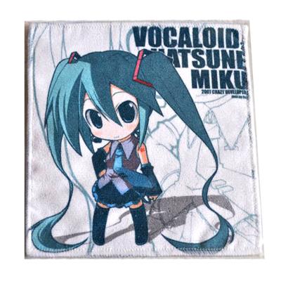 China Anime Custom Design Anime Handkerchief Miku Rei To Custom Design To Make To Order Bulk for sale