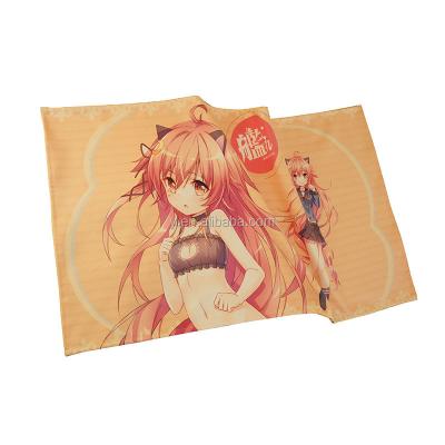 China Sustainable Custom Printed Sports Towel Microfiber Anime Bath Towel for sale