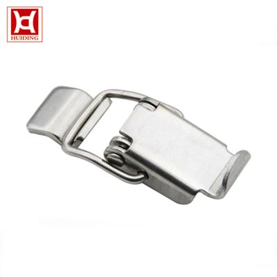 China Spring-Steel Hook Reduce Vibration Flexible and Damping Galvanized Metal Latch Industrial Toggle Cabinet Toggle Latch Lock for sale