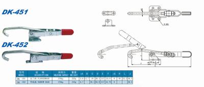 China lacht 201 b industrial heavy duty weldable adjustable toggle doble red plast horizontal quick release sling rele for sale