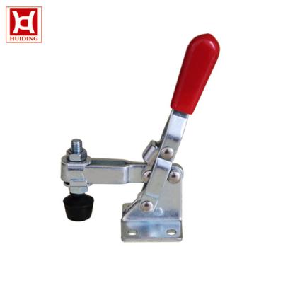 China Industrial Hot Sale Mini Tool Box Customized Quick Release Handle Vertical Type Hold Down Toggle Clamp for sale