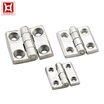 China Equipment Parts Hardware Fasteners Industrial Mount Hinges Heavy Duty Stamping Natural Style Polished Stainless Steel Chest Hinges for sale