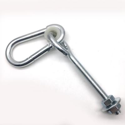 China Heavy Industry Hook And Ring Swing Diy Kit Stainless Steel Snap Hooks And Hanging Strap For Swing for sale