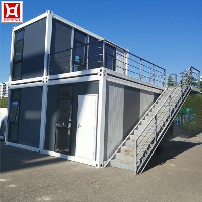 China Modern China Two Story Prefab Villa Container Modular Home Design for sale