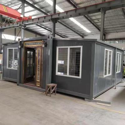 China Luxury Modern Prefab Container House 40ft 40ft Modern Living Container House Expandable Container House for sale