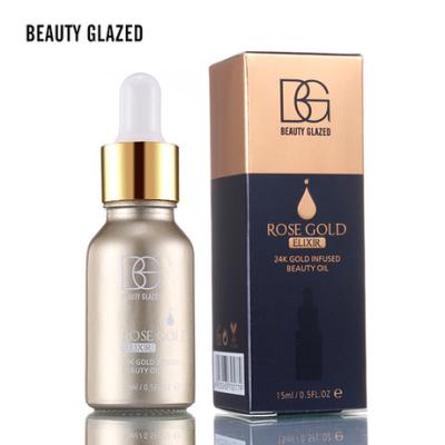 China Wholesale Moisturizer Beauty Glazed High Moisturize Skin Care 24k Gold To Brighten To Tighten Lifting Firming Serum for sale