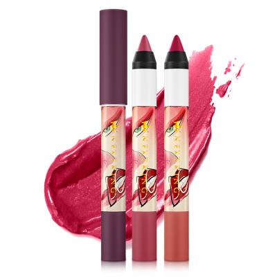 China Private Label Waterproof Lip Pencils Lip Color Custom Waterproof Makeup Lip Pencil Long-lasting Matte Lipstick for sale