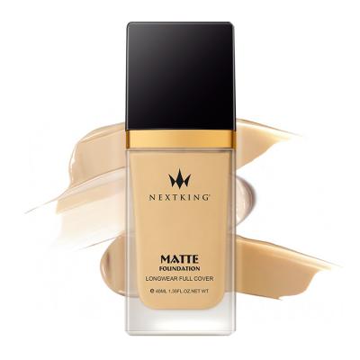 China High Quality Organic Liquid Vegan Full Coverage Foundation Concealer NEXTKING Foundation Liquid Makeup for sale