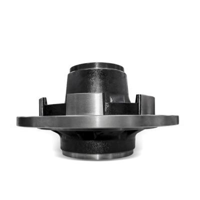 China High Quality Casting Half Stub Axle Trailer Wheel Hub 5Bolts Round Square Axle Boat Trailer Hub And Axle Assembly for sale