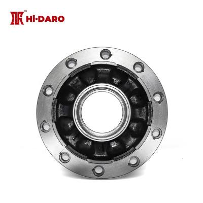 China 10 Bolt Casting Around Square Half Stub Axle Hub Boat Trailer Axle and Axle Assembly for sale