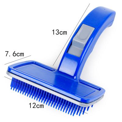 China Viable Wholesale Pet Brush Manufacturers Customization Large Pet Brush For Cats Dogs Pet Grooming Brush for sale