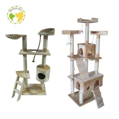 China Viable New Products Pet Cat Craft Climbing Castle Tree for sale