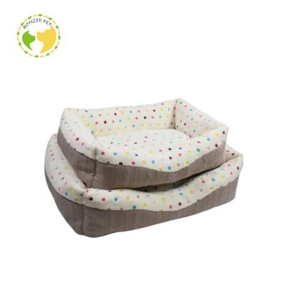 China Sustainable China Manufacturing Unique Cheap White Pet Bed For Dogs for sale