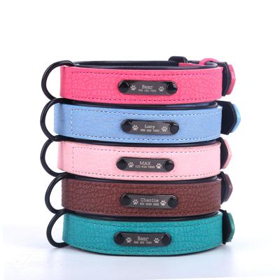 China MOQ1 Dogs Personalized Custom Cheap Name Phone Number Identification Cat Collar for sale