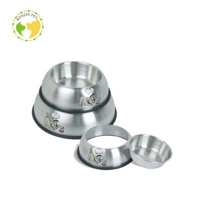 China Viable Wholesale Portable Portable Dog Bowls Quality Stainless Steel From Manufacturers for sale