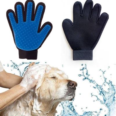 China Viable Hot Selling Cat And Dog Grooming Glove for sale