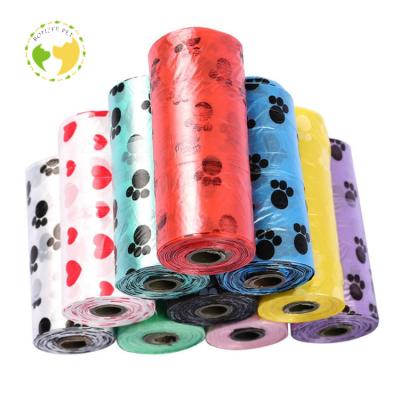 China Dogs Wholesale High Quality Degradable Pet Waste Poop Bags for sale