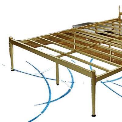 China (Size) 2021 Adjustable Daily Use Product Bed With Mattress Metal Bed Multifunctional Folding Single Bed Frame for sale