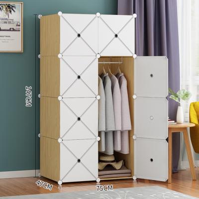 China Wholesale modern style classic design foldable plastic wardrobe for living room for sale