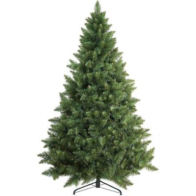 Chine Bedroom/Living Room/Closet/Bar 6 Foot Plump Premium Christmas Tree 1200 Tips - Canadian Faux Fir Christmas Tree With Metal Stand For Easy Assembly à vendre