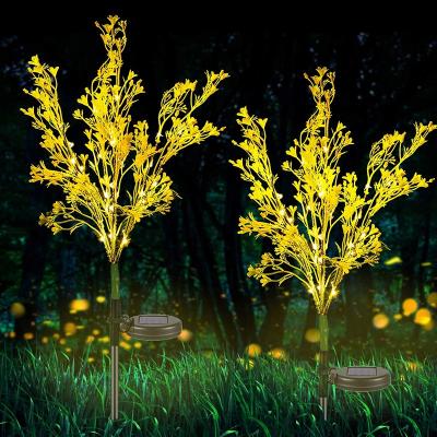 中国 Dawn Garden Solar Powered Garden Yard Lawn Pathway Outdoor Decorative Solar Flower Lights Dusk Waterproof IP65 販売のため