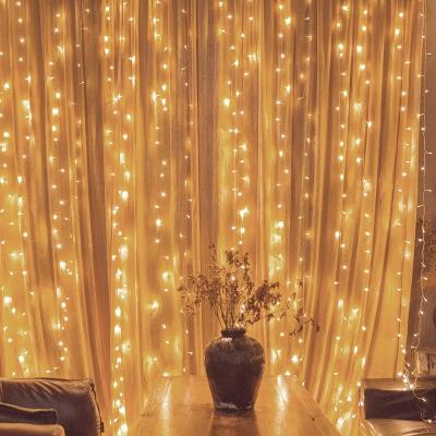 China / LED Copper Wire Curtain Light USB Waterfall Light Christmas Decorations Atmosphere Bedroom Lights zu verkaufen