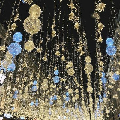 Chine Decoration Customized Large Festival String Lights Outdoor Garden Decoration Christmas Led Ball Lights à vendre