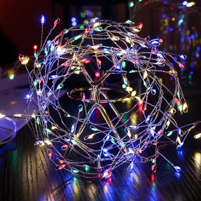 中国 USB/220V Led Copper Wire Firecracker Lamp Battery Box Lights String Warm Colorful Small White Night Light 販売のため