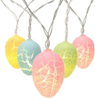 Chine Easter String Type Easter Eggs LED Lights 8 Modes With Remote Dimmable Fairy LED String Lights Waterproof Easter Decorations à vendre