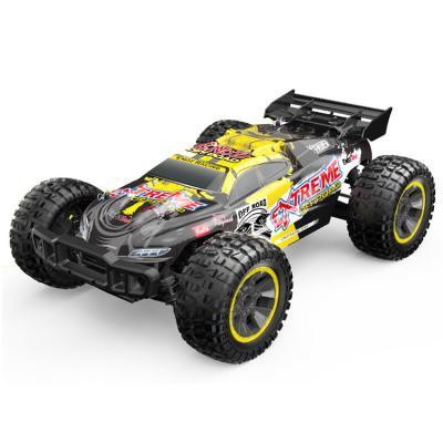 China Brushless RC Hobby 1/10 rc car 2.4G monster truck toys 60km/h short program 4x4 waterproof remote control racing vehicle for sale