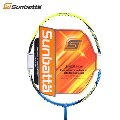 China High Modulus Good Quality Sunbatta Tournament Use Outdoor Badminton Racket Professional Super Graphite Racquet for sale