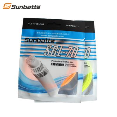 China High Quality Cheap Sunbatta Sports Badminton Racket Nylon Badminton String for sale