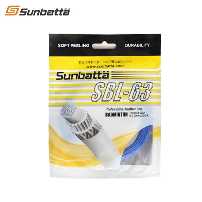 China Sunbatta racket badminton string OEM design nylon high quality badminton racket string for sale