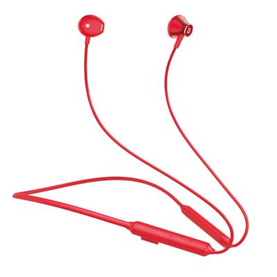 China BYZ B66 comfortable professional metal sports neckband noise bluetooth neck band wireless earphones for sale