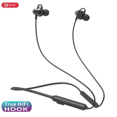 China High Fidelity Headphones High Fidelity Earphones qcc P.J. Neckband Metal Headset Silicon Bluetooth Earbuds Wireless Bluetooth Neckband Neckband for sale