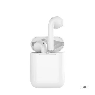 China In-ear upgraded BT i18 TWS fast pop-up TWS earphone wireless earphone for iphone for sale