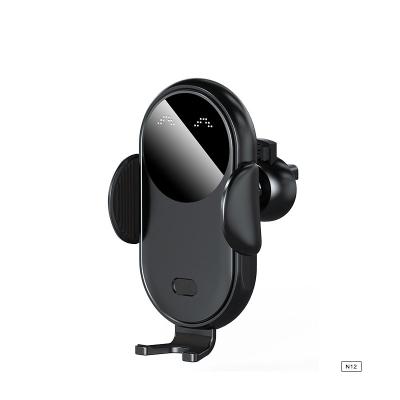 China Phone Holder BYZ New Arrival 15W Wireless Car Charger Mount Phone Holder for sale