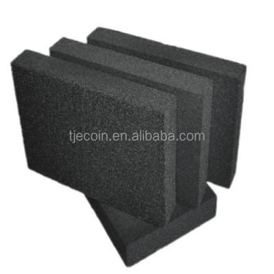 China LNG Foam Insulation / Pipe Cellular Glass Blocks, Fireproof Sponge Glass Insulation Material, Insulation Cold Foam Cellular Glass for sale