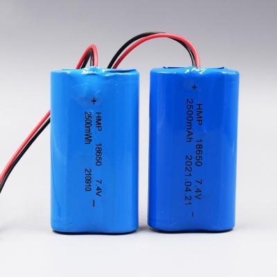 China Toy Maker 18650 Battery Lithium Battery Pack 3.7v 7.4v 12v 2600mah 6000mah 4500mah High Capacity for sale