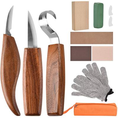 China Factory Wholesale Woodworking Carving Carving Tools Carbon Steel Tool Carving Wood Carving Hook Knife for sale