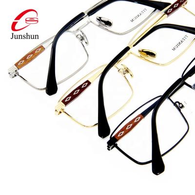 China Comfortable Wooden Titanium Optical Frames With Logo Hot Selling Style Wood Custom Prescription Reading Glasses With Glass Case for sale