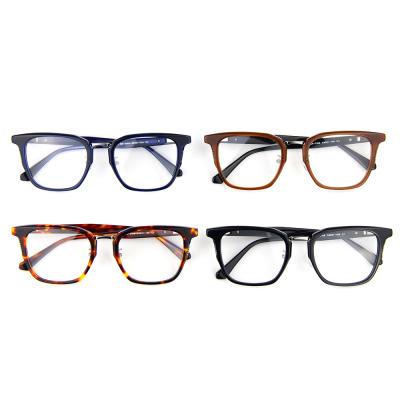 China 15 Years Quality Experience Newest Factory 2021 Acetate Optical Frames Fashion In Big Full Rim Glass Custom Frame for sale