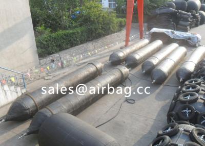 China High safety level Marine airbag , floating rubber ship airbag with ISO 17357 for sale